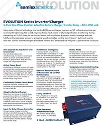 Samlex Solar EVO-2212-12A Evolution Series Inverter/Charger
