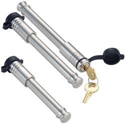 Picture of Infinite Rule Security 61801-S 3-Pack Keyed Alike Hitch Locks for CURT 2.5in Adjustable Channel Mount 20K Hitch with Receiver Lock