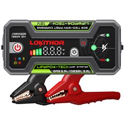 Picture of Lokithor J1350 PRO 1350A LiFePO4 Portable Jump Starter with ConnectMax Technology