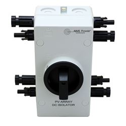 Picture of AIMS Power DC1600V32A2IO Dual Solar PV DC Quick Disconnect Switch 1000V 64A