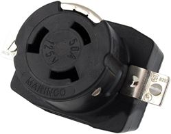 Picture of AFI 6370CR Marinco 50 Amp 125V Shore Power Dockside Receptacle