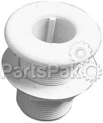 Picture of Forespar 906008 Marelon CF250 Full Threaded Flush Head Thru Hull with Nut White