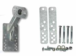 Picture of Tie Down Engineering 86069 Adjustable Spare Tire Carrier for 4, 5 & 6-Lug Wheels