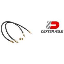 Picture of Tie Down Eng 81099 Flexible Disc Brake Line Kit with Brass Fittings