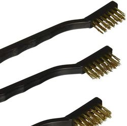 Picture of Hyde Tools 46630 Mini Brass Bristle Brush 3-Pack