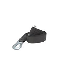 Picture of EpcO WSL20N 2-Inch x 20-Foot Nylon Winch Strap with Sewn Loop and Zinc Plated Hook