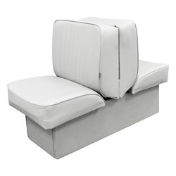 Picture of Wise Seating 8WD707P-1-710 Deluxe Lounge Seat White Marine Grade