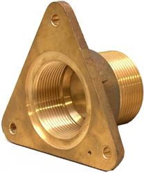 Picture of Groco IBVF-2500 Bronze Flanged Adapter for In-Line Ball Valve to Thru-Hull