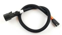 Picture of RV Pigtails 40065 Trailer Wiring Adapter 8-Way to 7-Way Blade Plug Pigtail 36 Inch