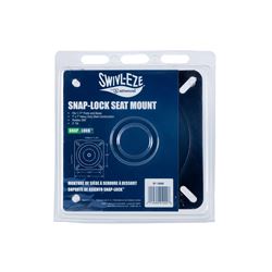 Picture of Attwood Marine 19000 Snap-Lok 1.77 Inch Marine Boat Seat Mount Black E-Coat Steel 3-Degree Tilt