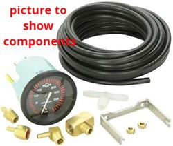 Picture of Sierra 67382P Black Sterling Water Pressure Gauge for Outboard Marine Engines