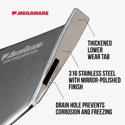 Picture of Megaware KeelGuard 27221 SkegGuard Stainless Steel Skeg Protector for Volvo SX Single Prop