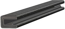 Picture of Taco Metals V30-1312B25-1 Flex Trim Black 3/8" x 25' Edge Protector