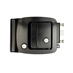 Picture of AP 013-257 Standard Bauer RV Motorhome Entrance Door Lock Black