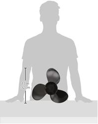 Picture of Turning Point Propellers 21431311 Hustler 14x13 3-Blade Aluminum Propeller RH