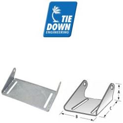 Picture of Tie Down Engineering 86153 Galvanized Panel Bracket for 12-Inch Keel Roller