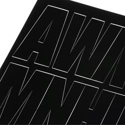 Picture of Seachoice 77371 3-Inch Black Letter Y Boat Registration Mylar Decal 10-Pack