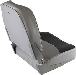 Picture of Wise Seating 8WD734PLS717 Economy Fold Down Fishing Seat Grey