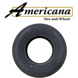 Picture of Loadstar Tires 32664 ST225/75R15 Radial Trailer Tire and Wheel Assembly Load Range D 6-Lug White Spoke with Stripe