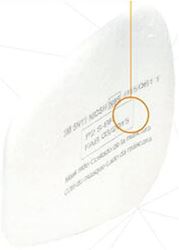 Picture of 3M 5N11 N95 Particulate Prefilter (10/Box)