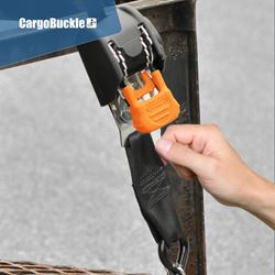Picture of CargoBuckle F14086 S-Hook Adapter Strap for Tie-Downs, 9.5 In., Pair