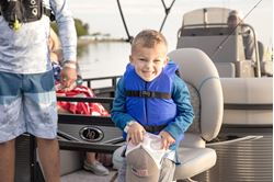 Picture of Full Throttle 10300050000112 General Purpose Child Life Jacket Blue/Black Type III PFD