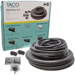 Picture of Taco Metals V11-3426BBK50-2 Flex Vinyl Rubrail Kit 50' Black