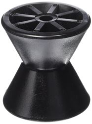 Picture of Tie Down Engineering 86400 Hull Sav'r 4-Inch Black PVC Bow Roller with 1/2-Inch Shaft
