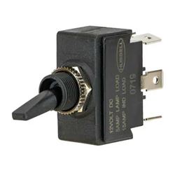 Picture of Hubbell M223SP Double Pole Double Throw Marine Toggle Switch On/Off/On 12V DC