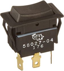 Picture of Cole Hersee 5802704BP Weather Resistant Momentary On Switch 25A 12V