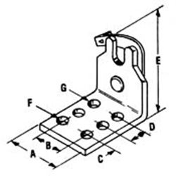 Picture of SeaStar Solutions 031419 Cable Clip Assembly 30 Series Single Cable Connection Kit