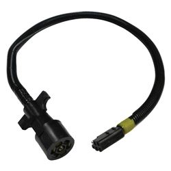 Picture of RV Pigtails 40046 7-Way to 6-Way Trailer Light Adapter Pigtail 42 Inch
