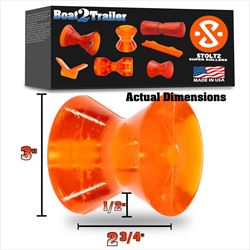 Picture of Stoltz Industries RP-443 Bow Roller 3" V-Style Polyurethane