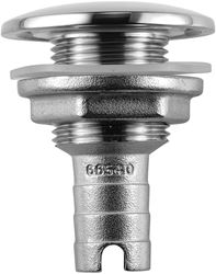 Picture of Attwood Marine 66541-3 Thru-Hull Fitting 3/4 Inch Stainless Steel Short