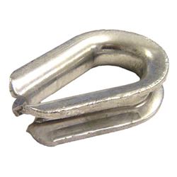 Picture of Chicago Brand 221252 Heavy Duty Wire Rope Thimble 1/2 Inch Galvanized