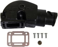 Picture of Barr Marine 200100 4-Inch Water-Cooled Center Discharge Exhaust Riser with Mounting Hardware