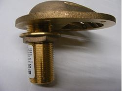 Picture of Groco STH-750-W 3/4" Bronze Scoop Thru-Hull with Nut