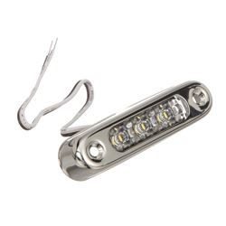 Picture of Attwood Marine 6343SS7 LED 3" Oval Spot/Underwater Light Stainless Steel