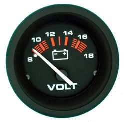 Picture of Sierra 57901P Amega 2" Voltmeter 8-18V DC Marine Gauge