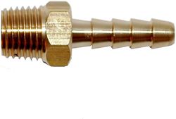 Picture of Attwood Marine 14540-6 Universal Brass Fuel Connector 3/8" Hose 1/4" NPT