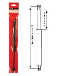Picture of AP 010624 Gas Prop 17.13 Inch Extended Length Gas Lift Support Strut