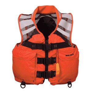 Picture of Kent Sporting Goods 151800-200-040-13 Deluxe Flotation Jacket PFD Large Orange