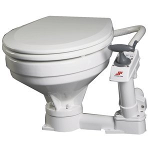Picture of Johnson Pumps 80-47232-01 AquaT Silent Electric Marine Toilet 12V Comfort Model