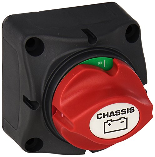 Picture of Marinco 6007-BSS m-Series Mini Selector Battery Switch 4-Position 300A Red