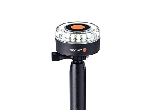 Picture of Navisafe 001-1 Navilight 360 All-White LED Navigation Light 2NM USCG Approved with Magnetic Mount