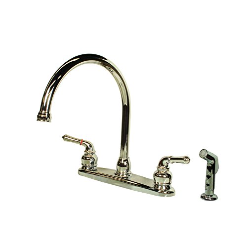Picture of American Brass U-YBB77B 4-Inch Lavatory Faucet with Lever Handles - Biscuit