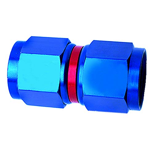 Picture of SPEEDFX 560826BK -8AN x 3/8 NPT Black Aluminum Run Tee Fitting