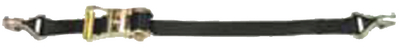 Picture of Boatbuckle F13758 Ratchet Tie-Down Strap with S-Hooks 2 Inch x 15 Feet