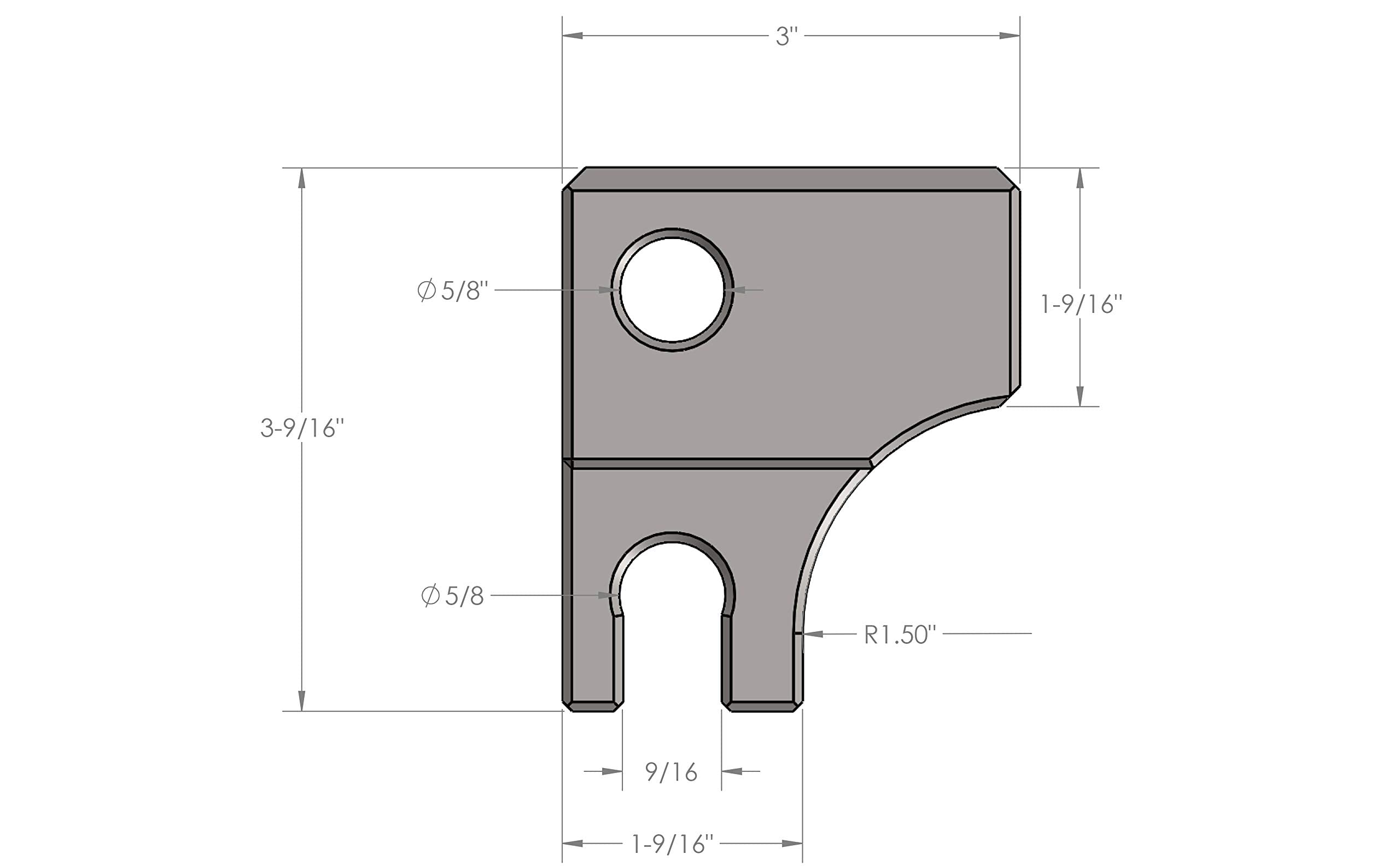 Picture of Bulletproof Hitches 25ANTIRATTLE 2.5 Inch Anti-Rattle Hitch Clamp