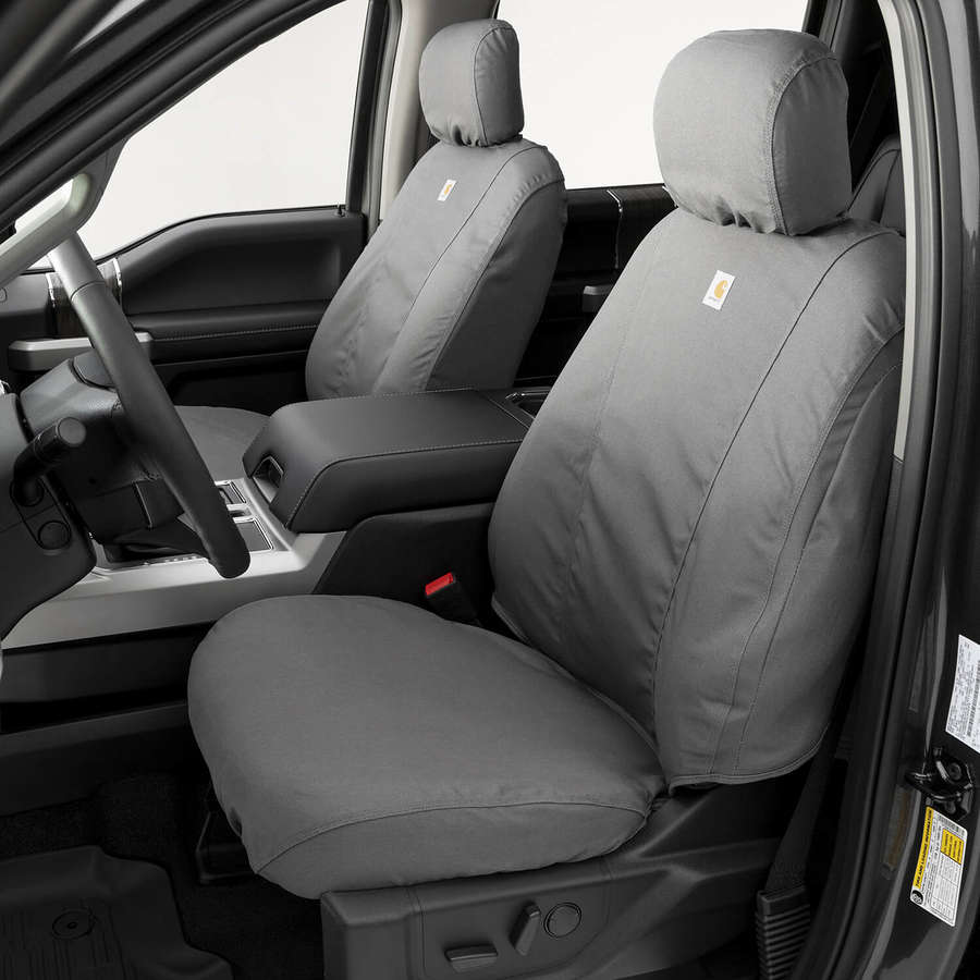 Picture of Covercraft SS2561WFGY Endura Waterproof SeatSaver Custom Front Row Seat Covers